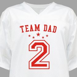 Team Dad Personalized Jersey