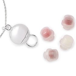 Luscious Lip Gloss Moon Sphere Storage Necklace Set