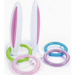 Inflatable Bunny Ears Ring Toss Game