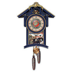 Semper Fi for All Time Wall Clock