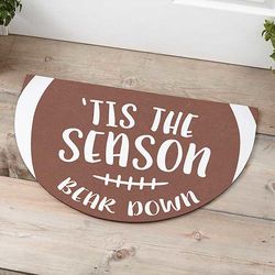 Football Season Personalized Doormat