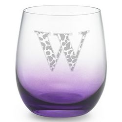 Purple Glass Tumbler