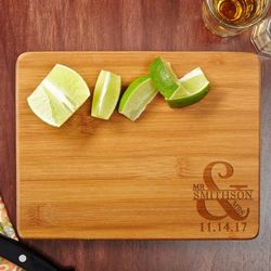 Love and Marriage Personalized Cutting Board
