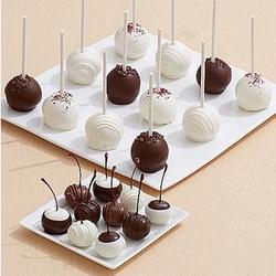 10 Dipped Cherries and 12 Classic Cake Pops