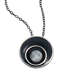 Half Moon Orbit Necklace