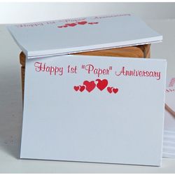 1st Anniversary Post-It Notes