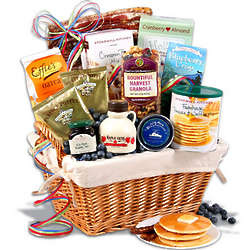 New England Breakfast Deluxe Gift Basket