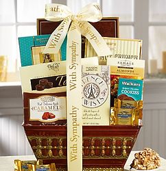 Peace, Prayers and Blessings Sympathy Gift Basket