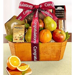Congratulations Orchard Fruit Basket