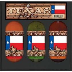 Texas Flag Grill Sauce Gift Set