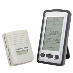 Indoor or Outdoor Wireless Thermometer Gauge Weather Station