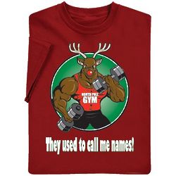 They Used to Call Me Names Rudolph Shirt