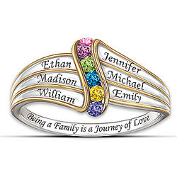 Women's Personalized Journey of Love Ring