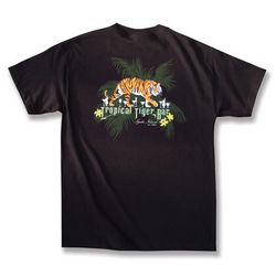 Tropical Tiger Bar T-Shirt