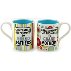 From Great Parents to Grandparents Mug Set