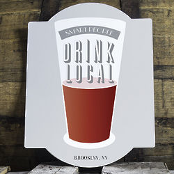 Personalized Drink Local Beer Cup Bar Sign