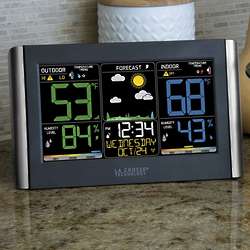 Horizontal Color Wireless Weather Station