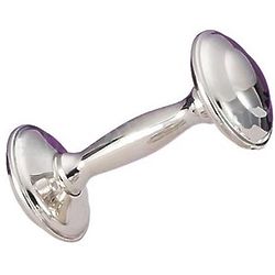 Classic Sterling Silver Baby Rattle