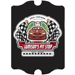 15.5" Racing Personalized Vintage Pub Sign