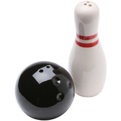 Bowling Salt and Pepper Shakers