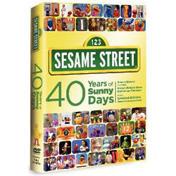 Sesame Street 40 Years of Sunny Days DVDs