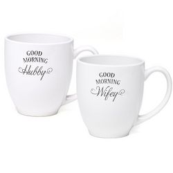 Wifey and Hubby Mug Set