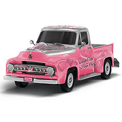 Breast Cancer Awareness Ford Truck Sculpture