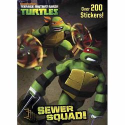 Teenage Mutant Ninja Turtles Sewer Squad Book