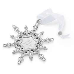 2014 Make-A-Wish Snowflake Christmas Ornament