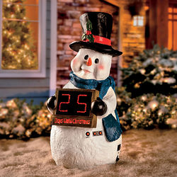 Snowman Countdown Clock