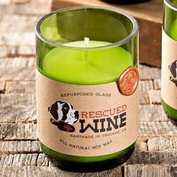 Rescued Wine Soy Candles