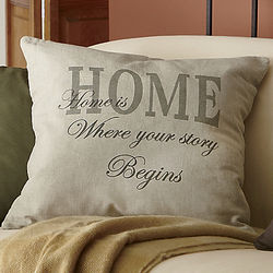 Home Toss Pillow