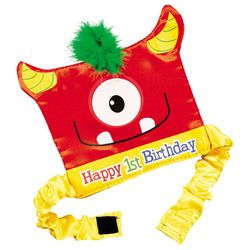 1st Birthday Mini Monster Party Hat