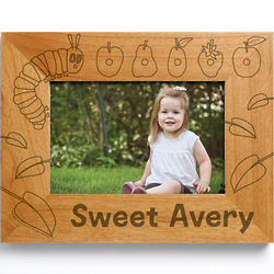 Very Hungry Caterpillar Personalized Wood Picture Frame