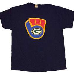 Youth's Wisconsin Badgers Brewers Packers T-Shirt