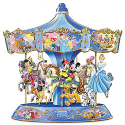 Wonderful World of Disney Classic Characters Musical Carousel