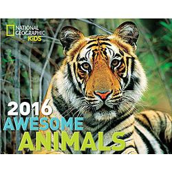 2016 Kid's Awesome Animals Wall Calendar
