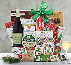 Blakemore Winery Chardonnay Christmas Gift Basket