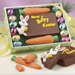 Chocolate Easter Card Gift Box