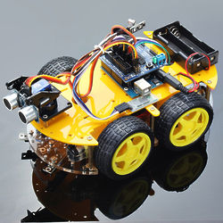 Multifunction Bluetooth-Controlled Robot Smart Car Science Kit
