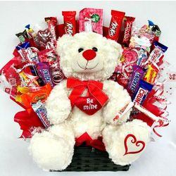 Cuddles and Hugs Candy Bouquet