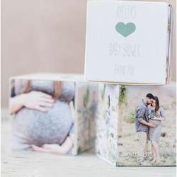 Personalized Baby Shower Photo Favor Box