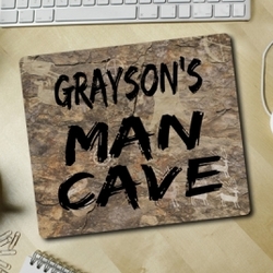 Personalized Man Cave Mousepad