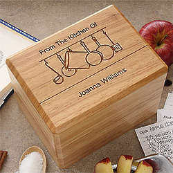 From the Kitchen of Personalized Recipe Box