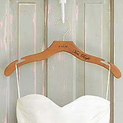 Personalized Mrs. Wedding Hanger