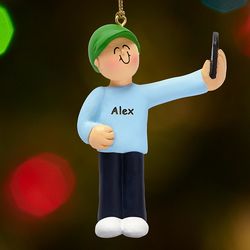 Personalized Selfie Ornament