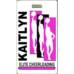 Personalized Cheer Bag Tag