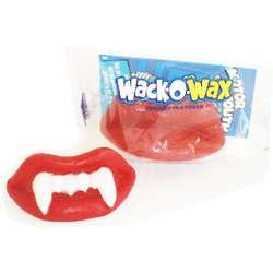 Wax Lips or Fangs 2 Pack