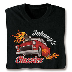 Personalized Classic Car T-Shirt