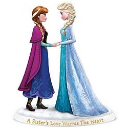 A Sister's Love Warms the Heart Frozen Figurine